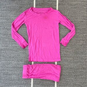 Little Sleepies Solid Pink Set